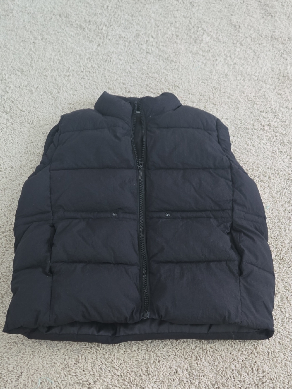 Amazon Puffer Black Vest Size Medium